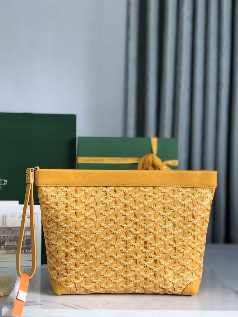 Goyard Conti Pouch Yellow GY020233
