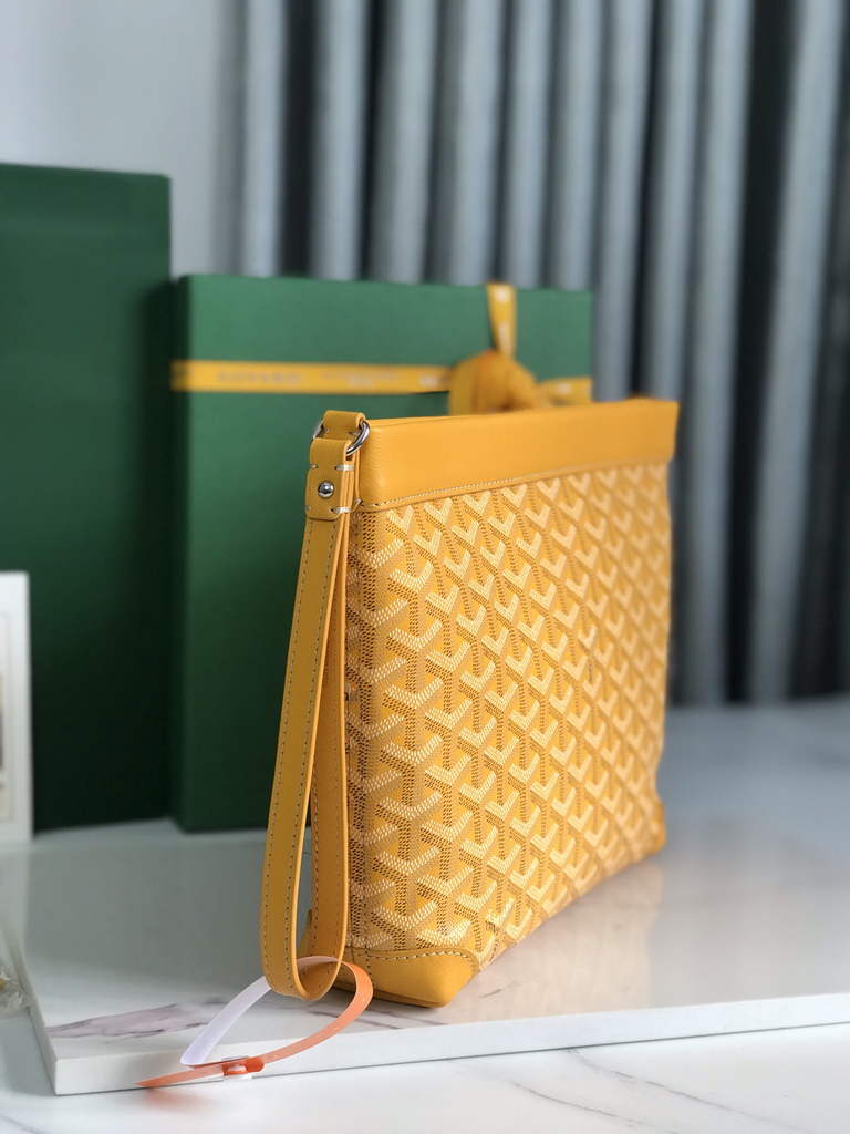 Goyard Conti Pouch Yellow GY020233