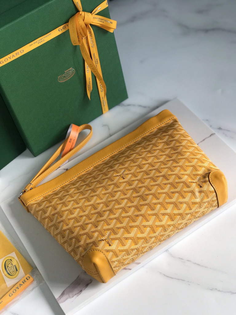 Goyard Conti Pouch Yellow GY020233