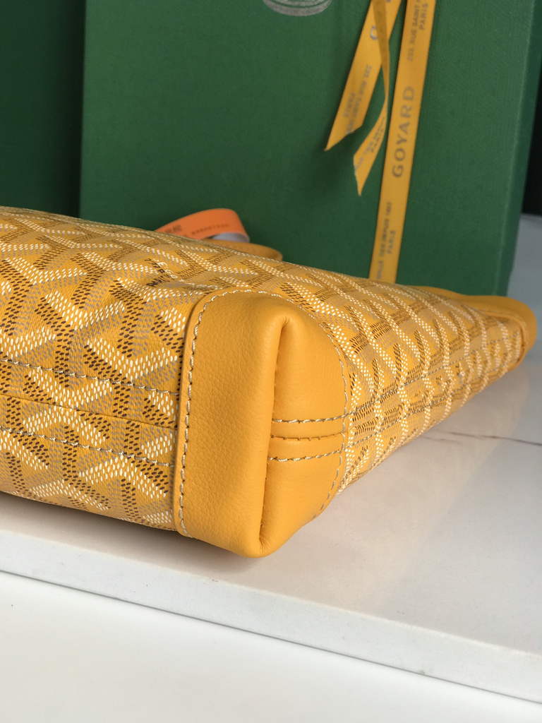 Goyard Conti Pouch Yellow GY020233