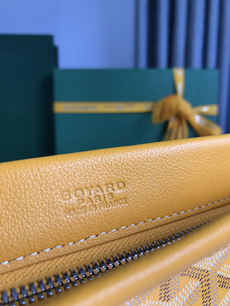 Goyard Conti Pouch Yellow GY020233