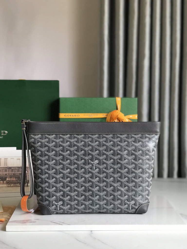 Goyard Conti Pouch Gray GY020233