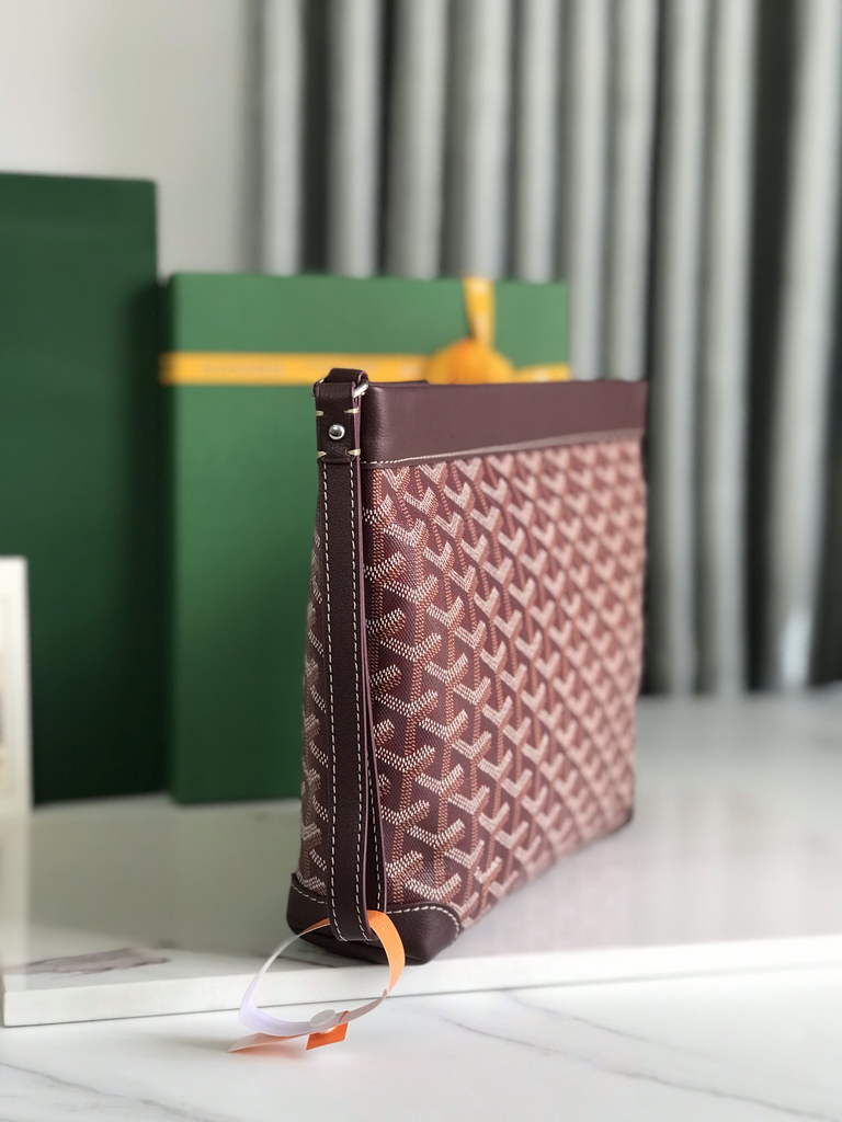 Goyard Conti Pouch Wine Red GY020233