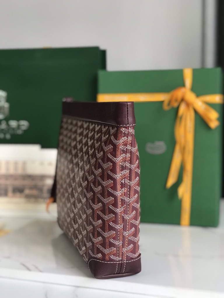Goyard Conti Pouch Wine Red GY020233