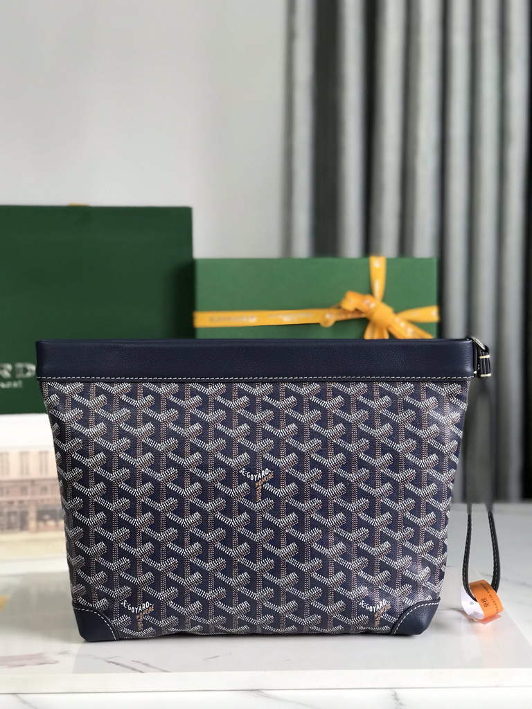 Goyard Conti Pouch Navy Blue GY020233