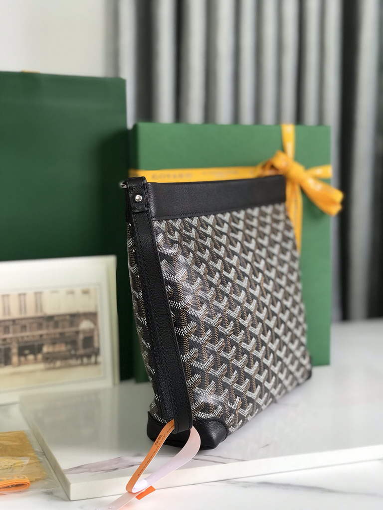 Goyard Conti Pouch Black GY020233