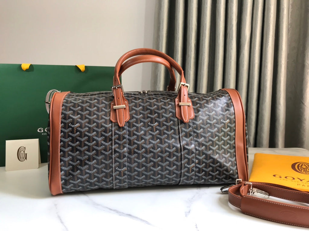 Goyard Croisiere 50 Travel Bag GY020292 Tan