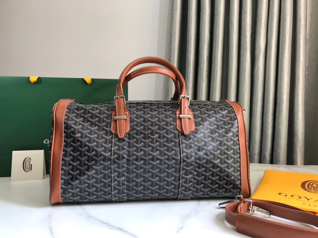 Goyard Croisiere 50 Travel Bag GY020292 Tan