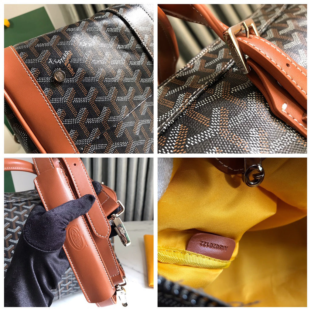 Goyard Croisiere 50 Travel Bag GY020292 Tan