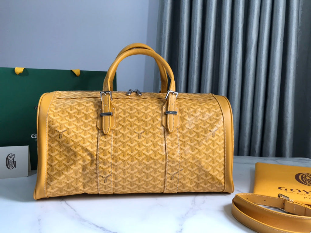 Goyard Croisiere 50 Travel Bag GY020292 Yellow