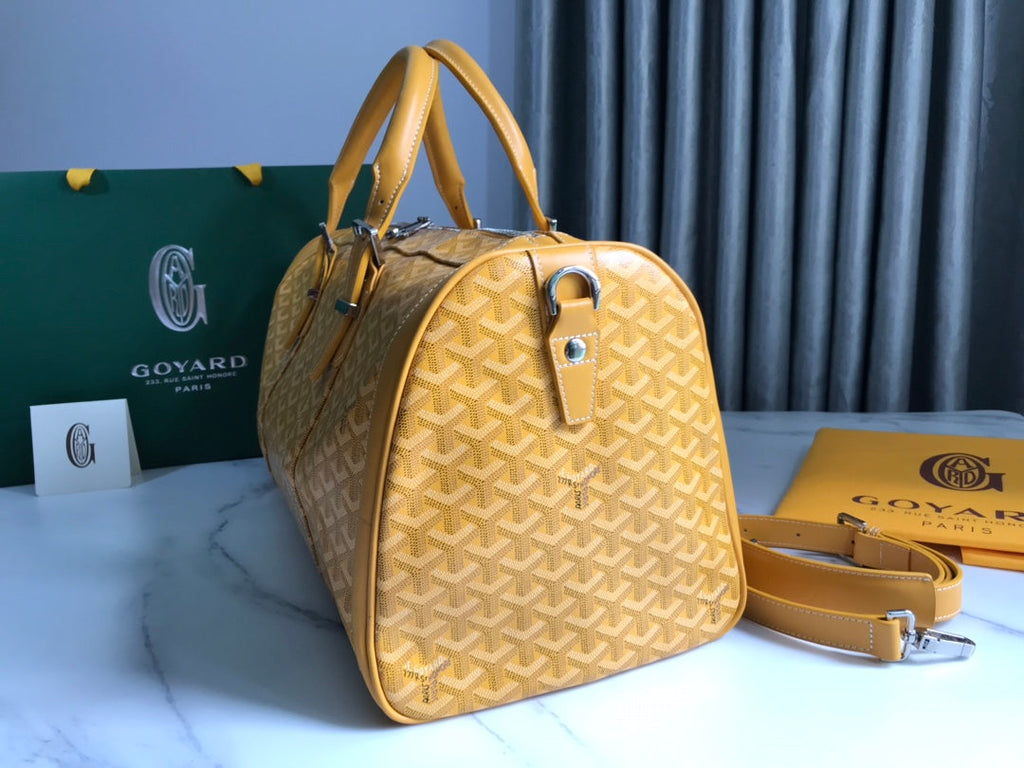 Goyard Croisiere 50 Travel Bag GY020292 Yellow