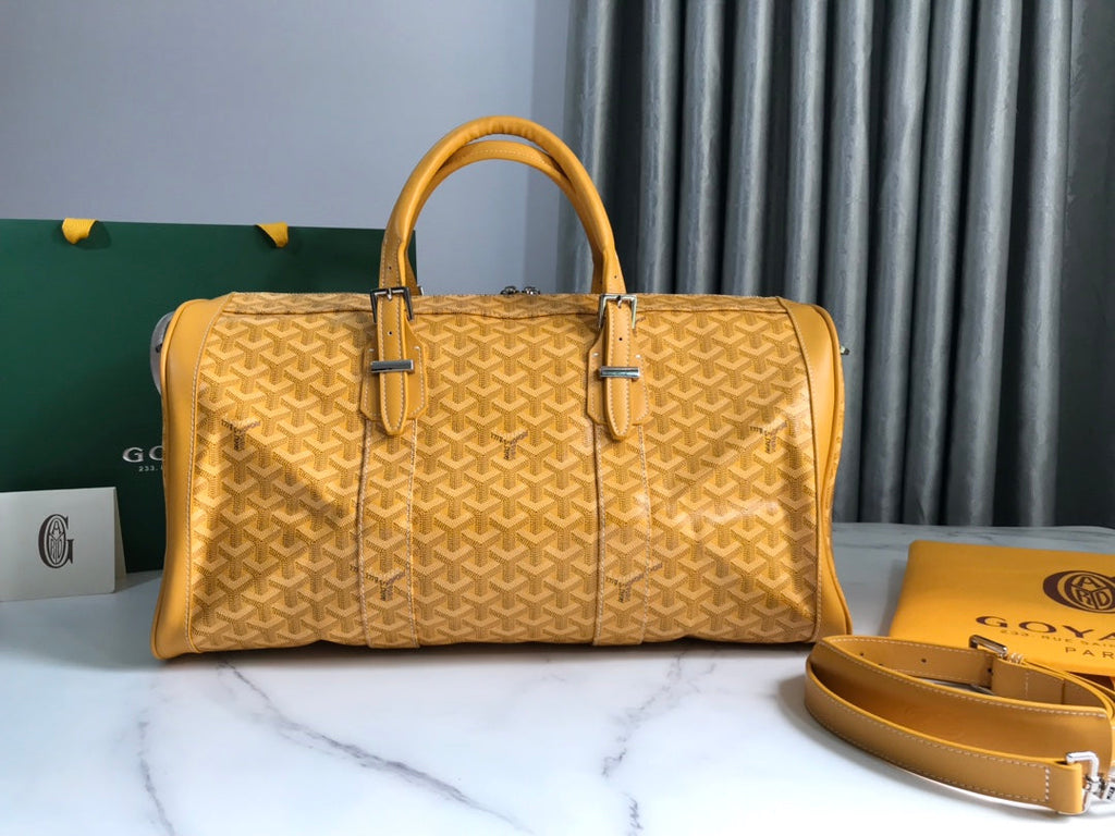 Goyard Croisiere 50 Travel Bag GY020292 Yellow