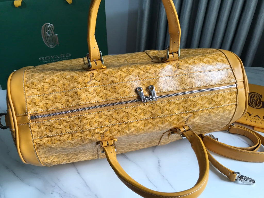 Goyard Croisiere 50 Travel Bag GY020292 Yellow