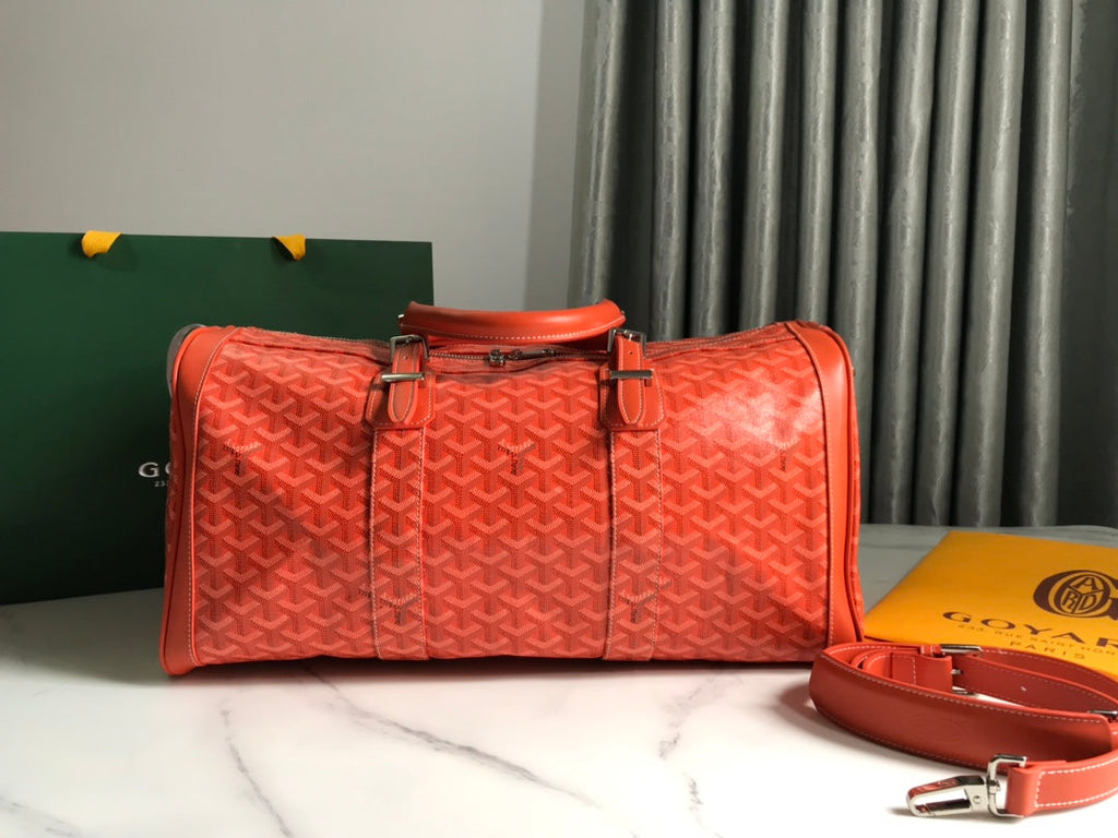 Goyard Croisiere 50 Travel Bag GY020292 Orange
