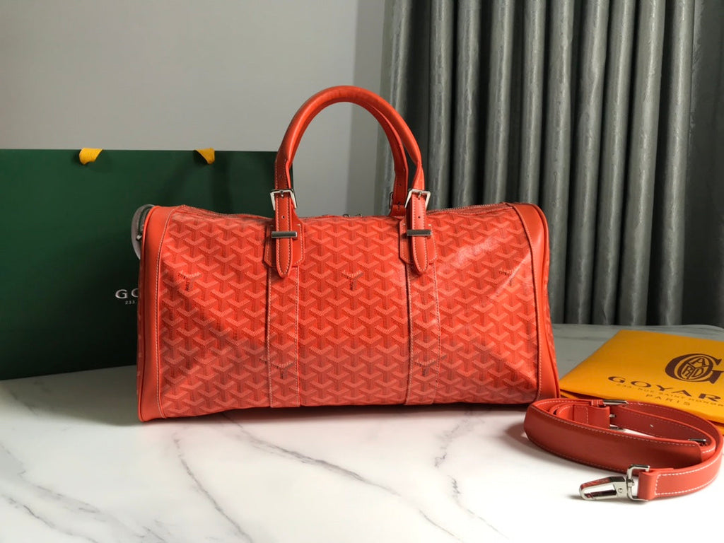 Goyard Croisiere 50 Travel Bag GY020292 Orange