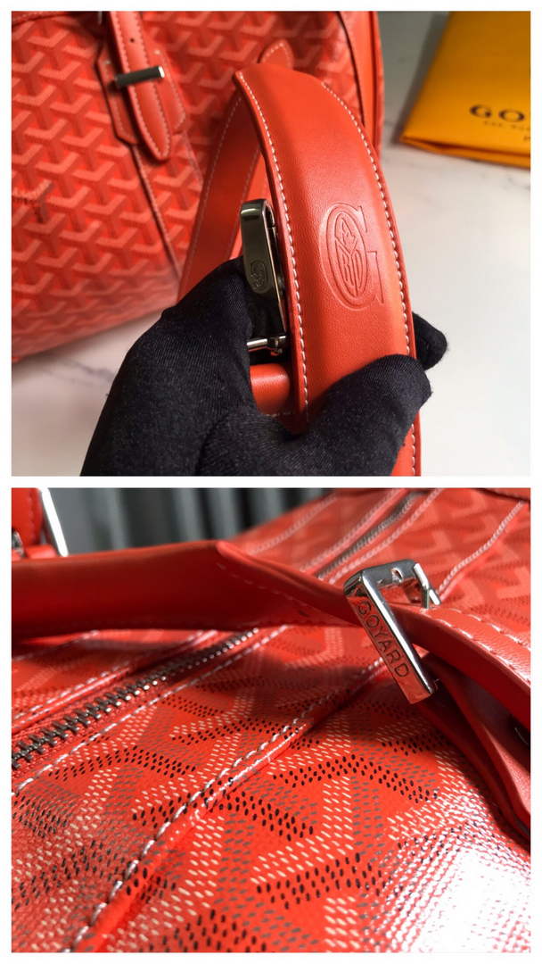 Goyard Croisiere 50 Travel Bag GY020292 Orange