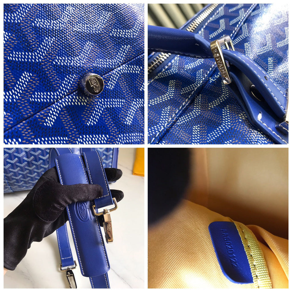 Goyard Croisiere 50 Travel Bag GY020292 Blue