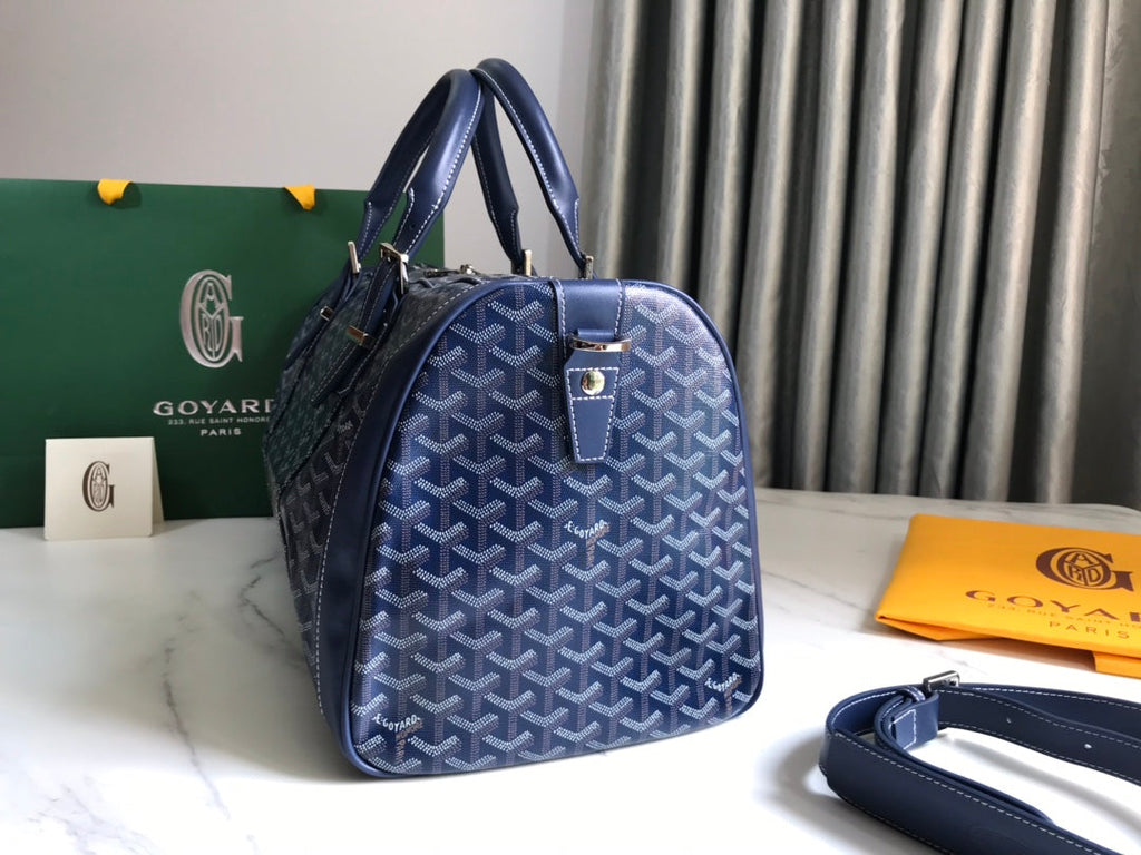 Goyard Croisiere 50 Travel Bag GY020292 Navy Blue