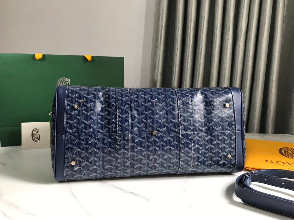 Goyard Croisiere 50 Travel Bag GY020292 Navy Blue
