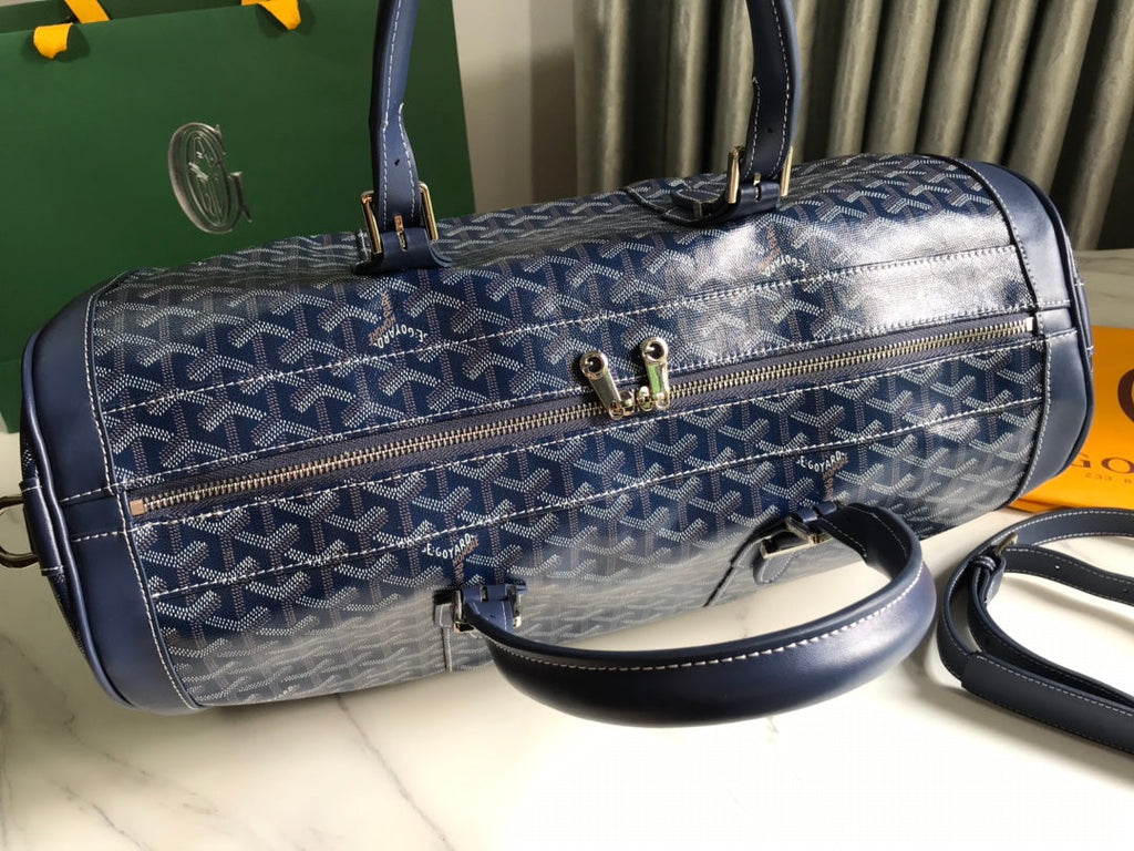 Goyard Croisiere 50 Travel Bag GY020292 Navy Blue