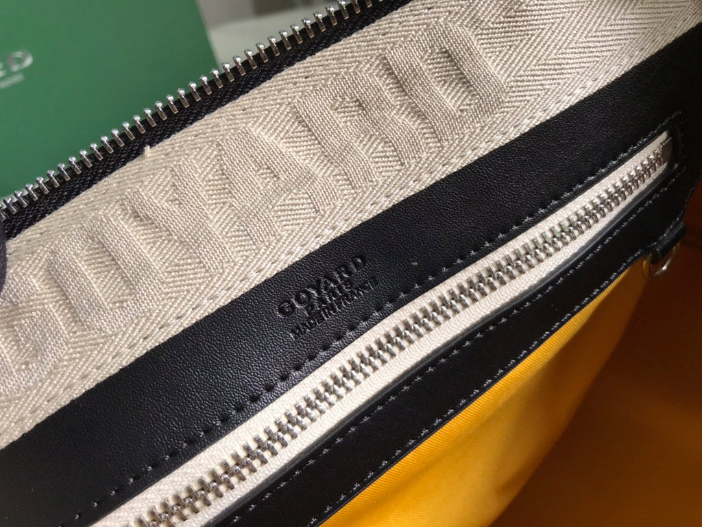 Goyard Croisiere 50 Travel Bag GY020292 Black white