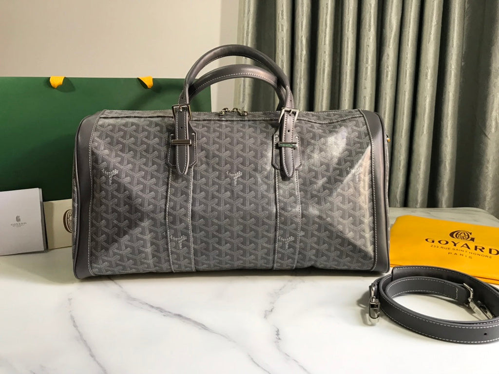 Goyard Croisiere 50 Travel Bag GY020292 Dark Gray