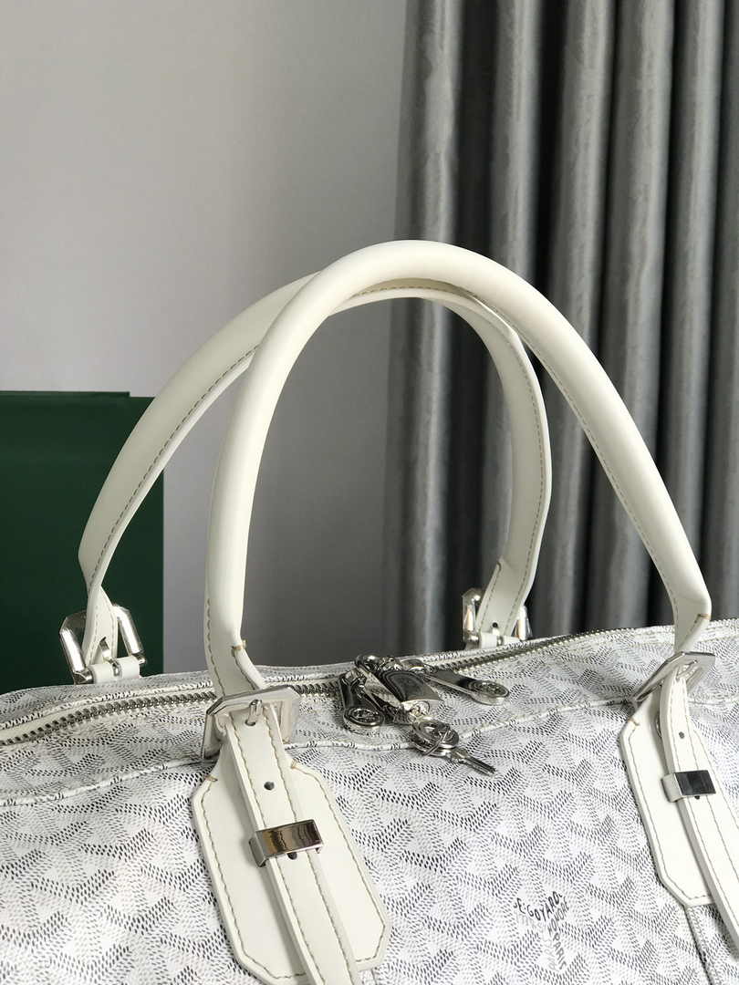 Goyard Croisiere 50 Travel Bag GY020292 White