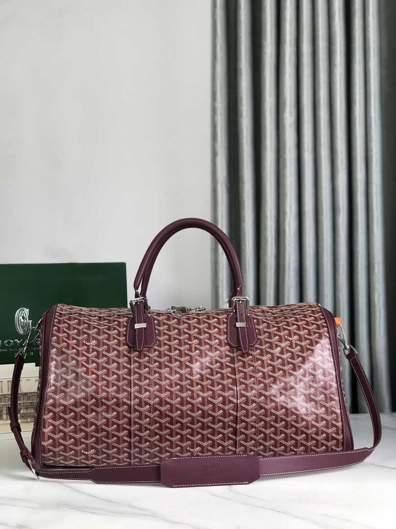 Goyard Croisiere 50 Travel Bag GY020292 Purple