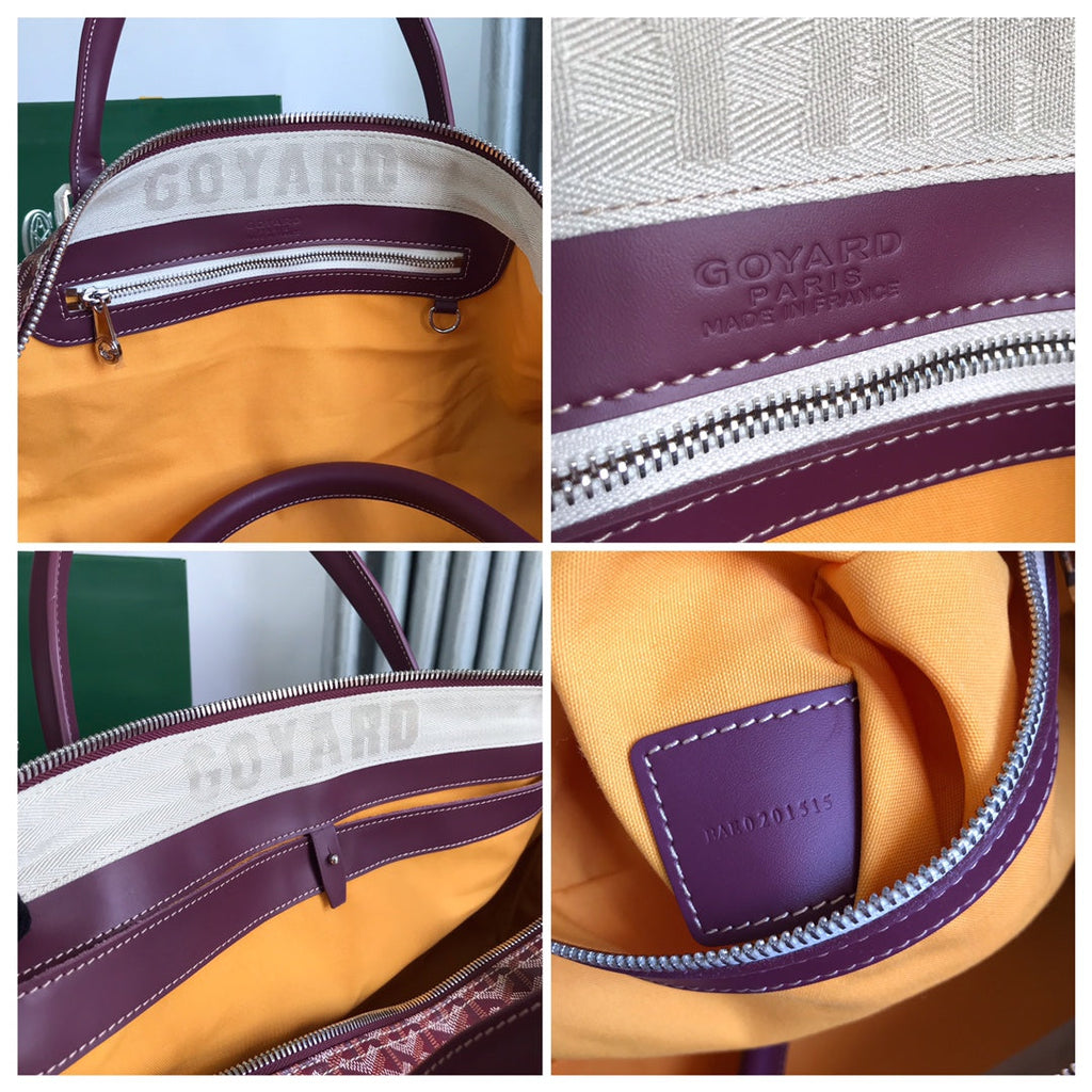 Goyard Croisiere 50 Travel Bag GY020292 Purple