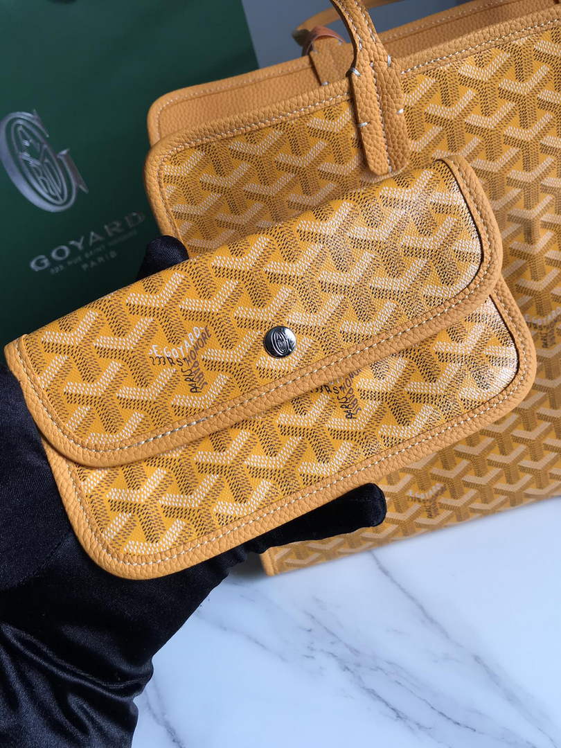 Goyard Hardy PM Tote Bag GY020176 Yellow