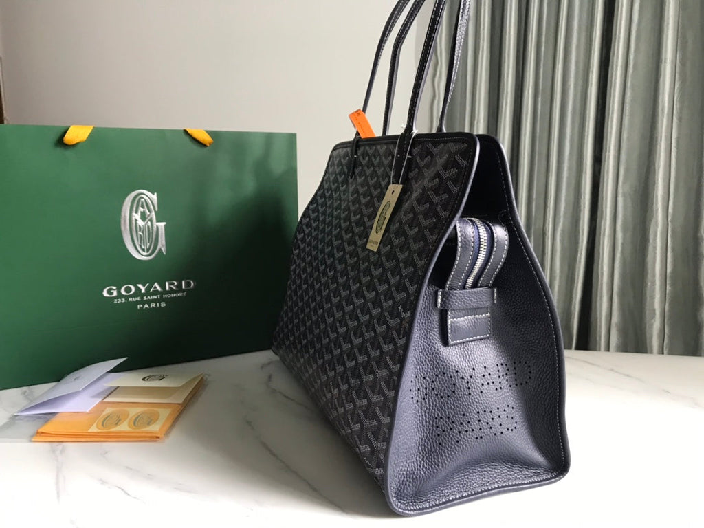 Goyard Hardy PM Tote Bag GY020176 Navy Blue