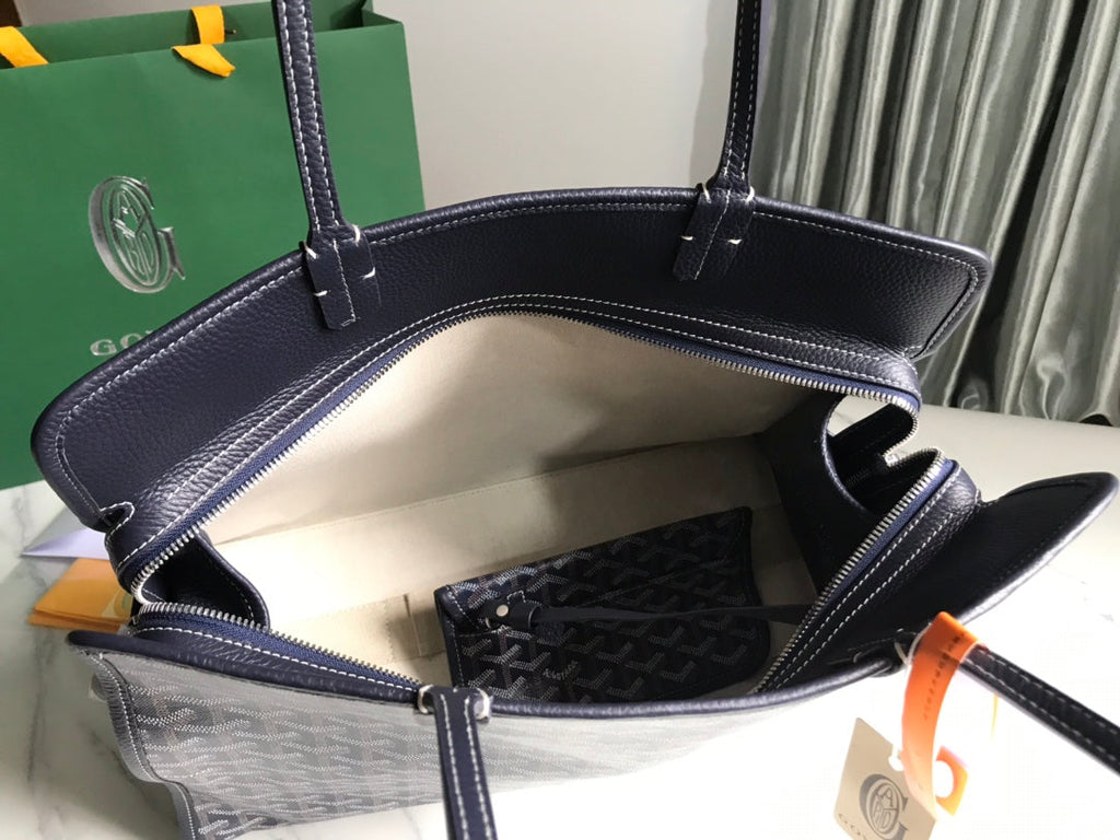 Goyard Hardy PM Tote Bag GY020176 Navy Blue