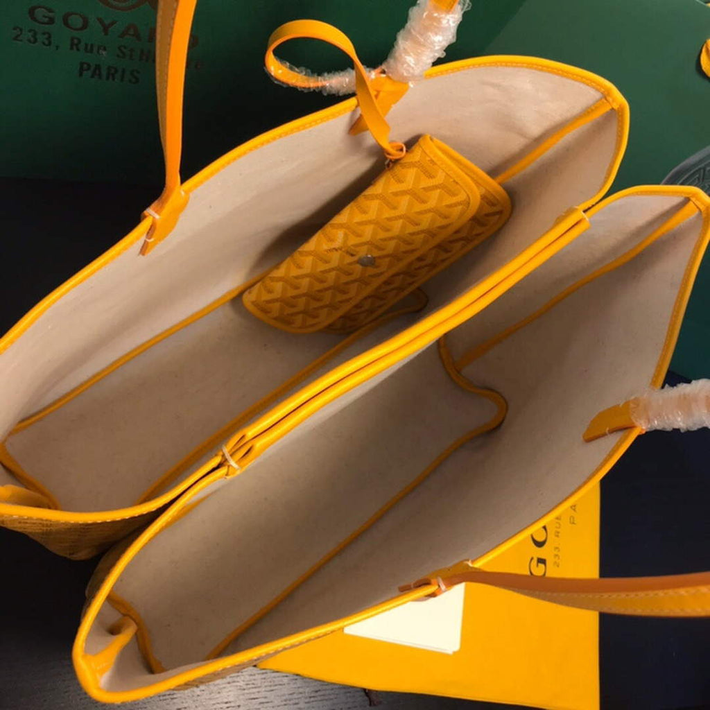 Goyard Isabelle Tote Bag GY026686 Yellow
