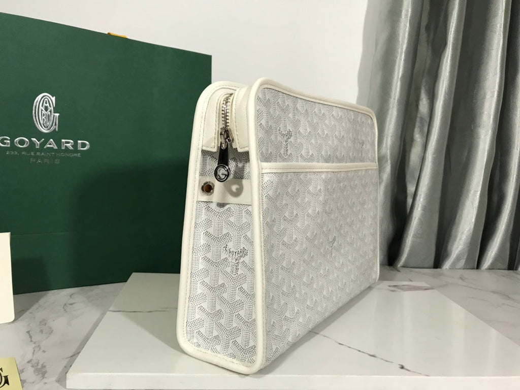 Goyard Jouvence GM Toilet Bag GY020208 White