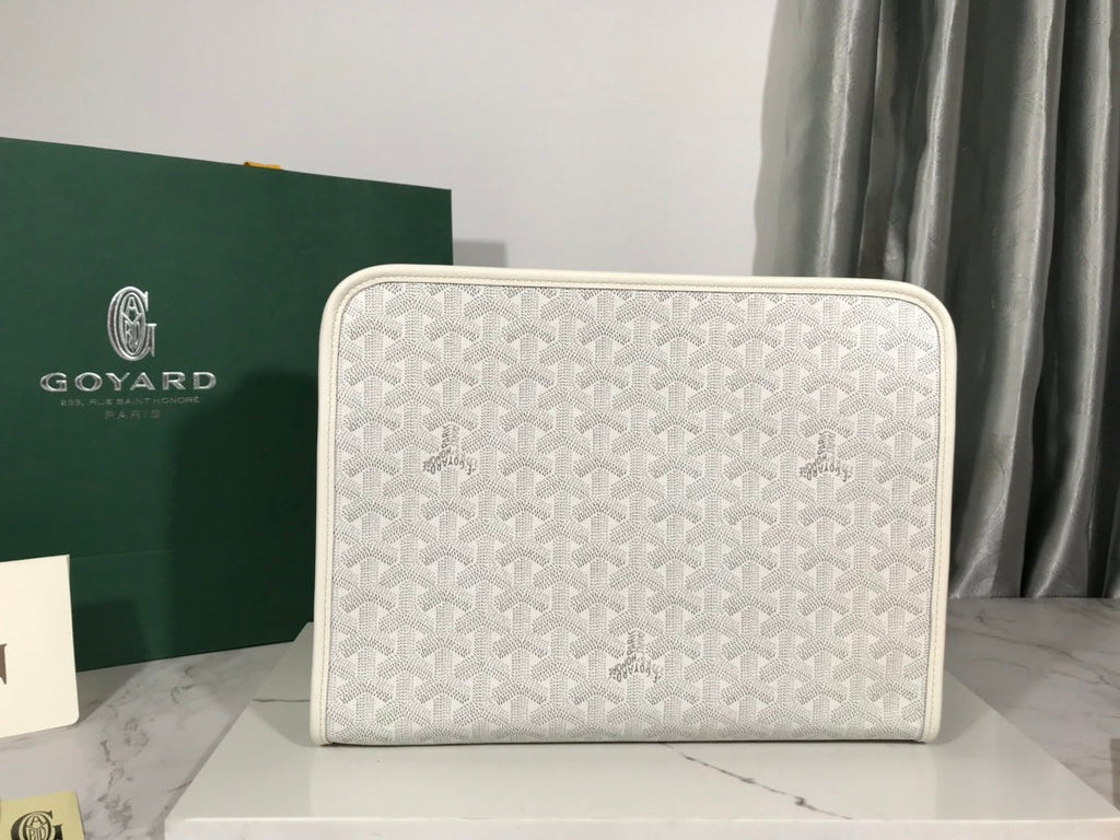 Goyard Jouvence GM Toilet Bag GY020208 White