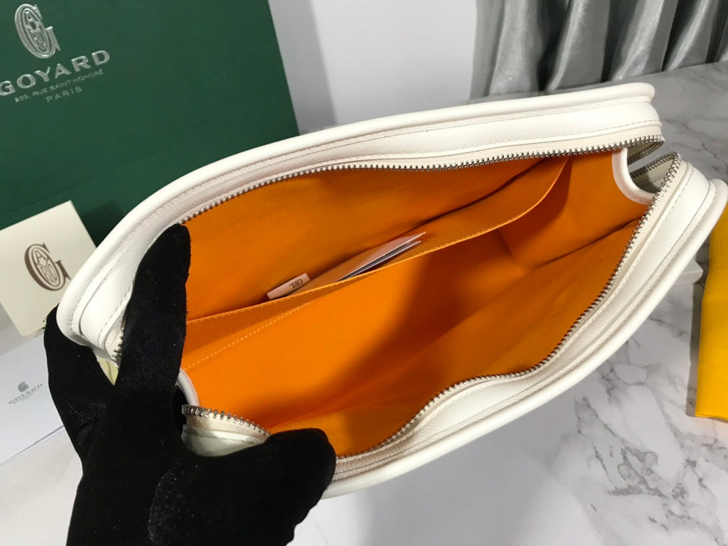 Goyard Jouvence GM Toilet Bag GY020208 White