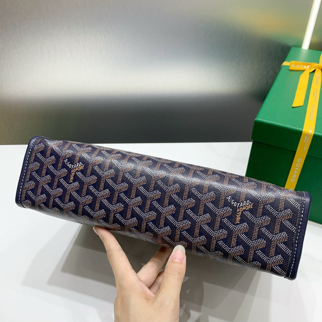 Goyard Jouvence GM Toilet Bag GY020208 Navy Blue