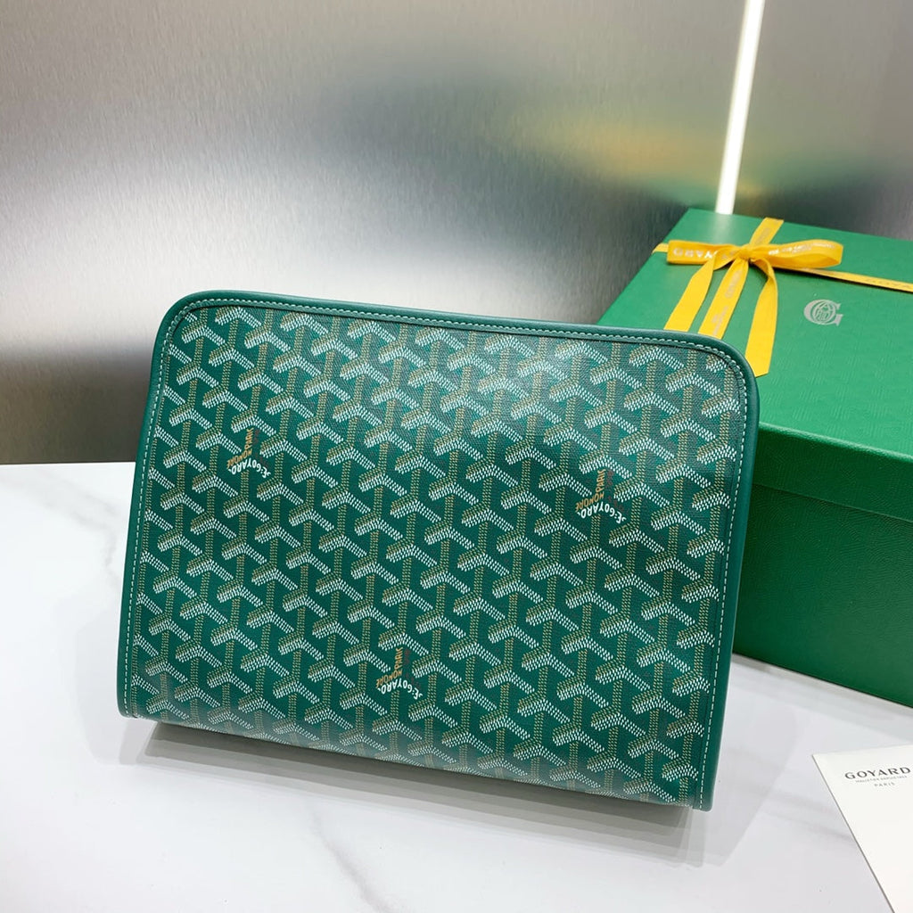 Goyard Jouvence GM Toilet Bag GY020208 Green