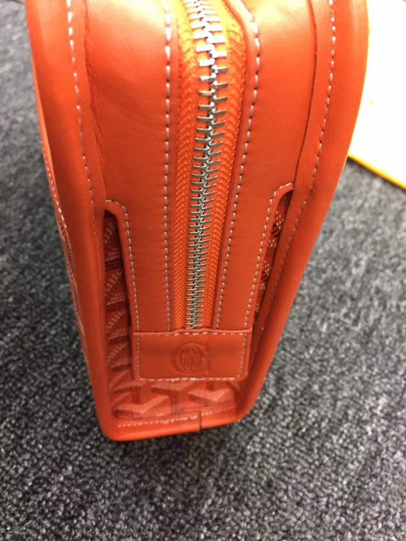 Goyard Jouvence GM Toilet Bag GY020208 Orange