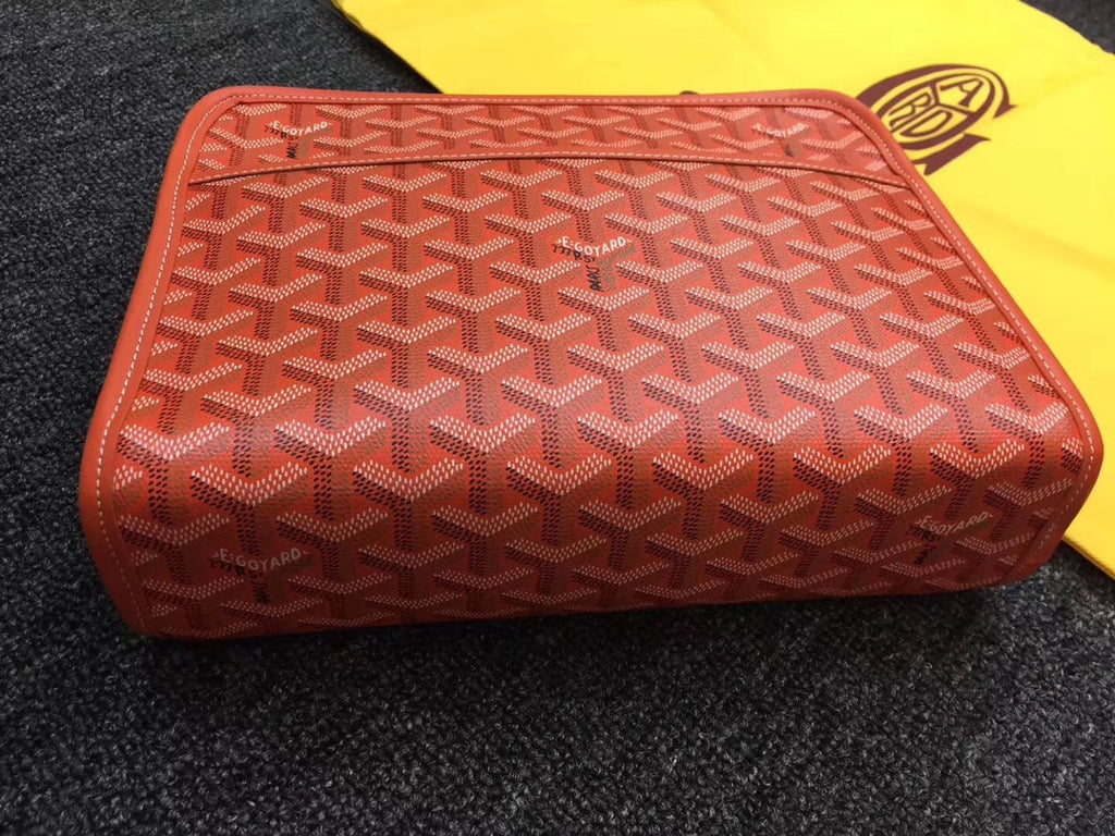 Goyard Jouvence GM Toilet Bag GY020208 Orange