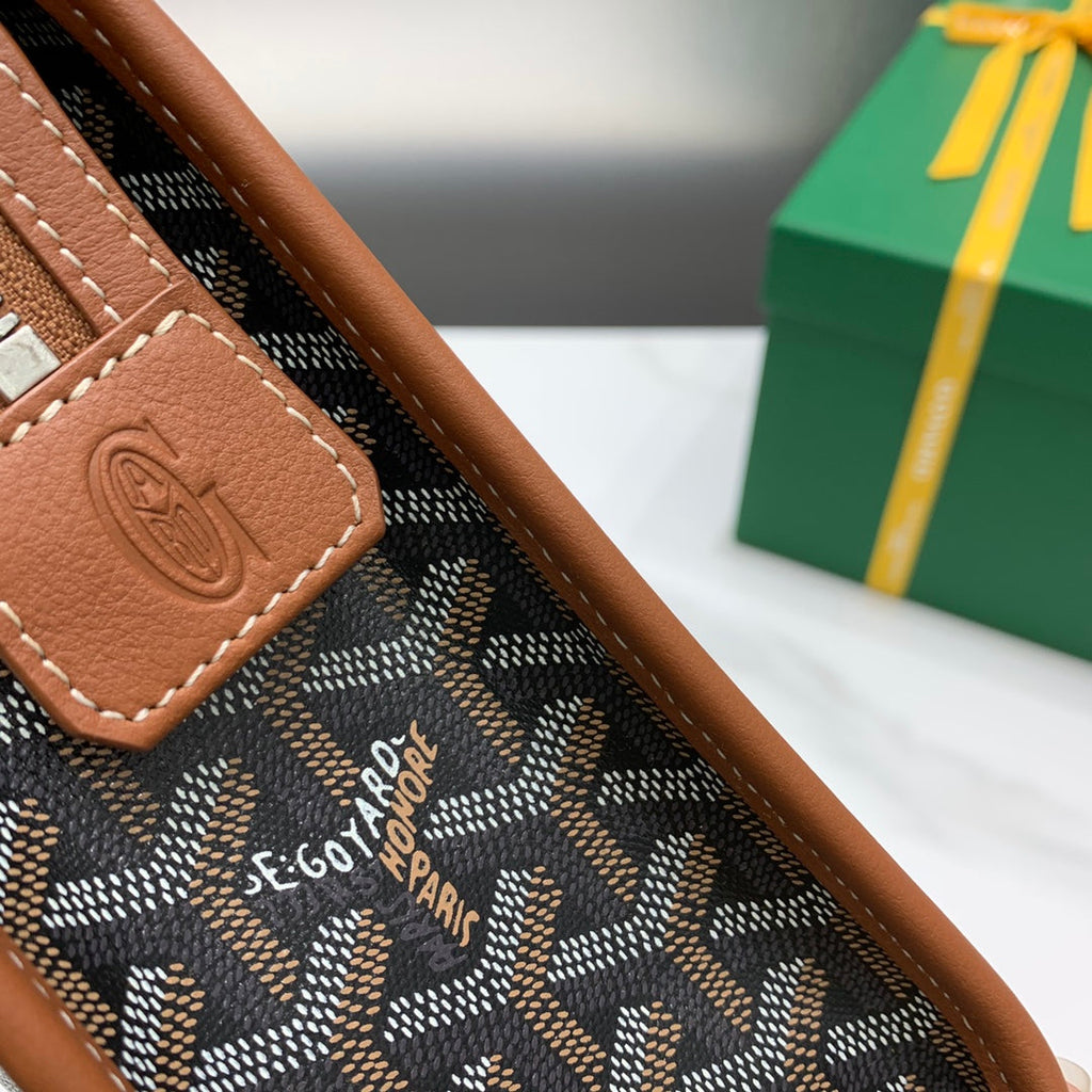 Goyard Jouvence GM Toilet Bag GY020208 Tan