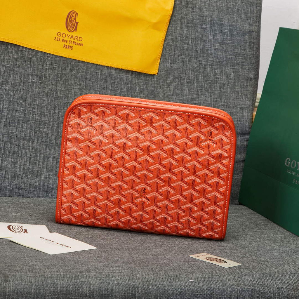Goyard Jouvence MM Toilet Bag GY020207 Orange