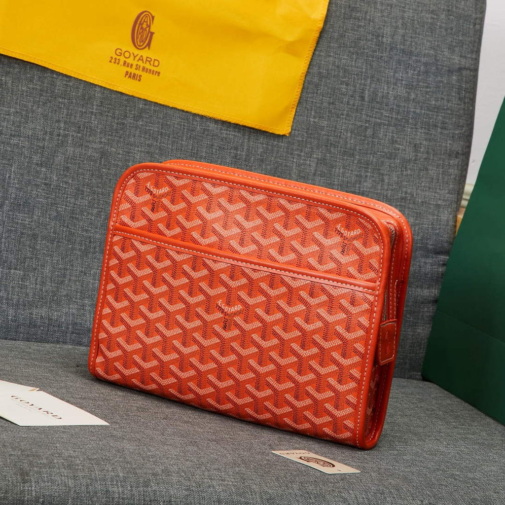 Goyard Jouvence MM Toilet Bag GY020207 Orange