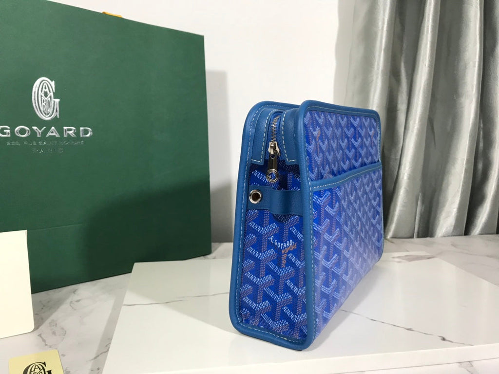 Goyard Jouvence MM Toilet Bag GY020207 Blue