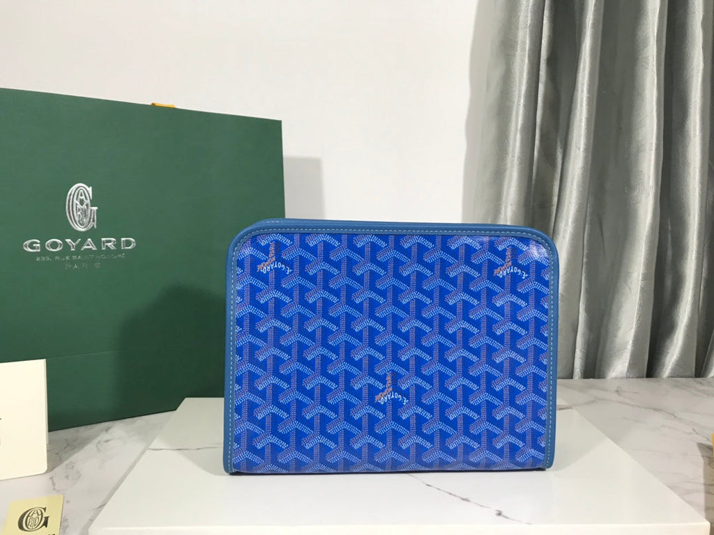 Goyard Jouvence MM Toilet Bag GY020207 Blue