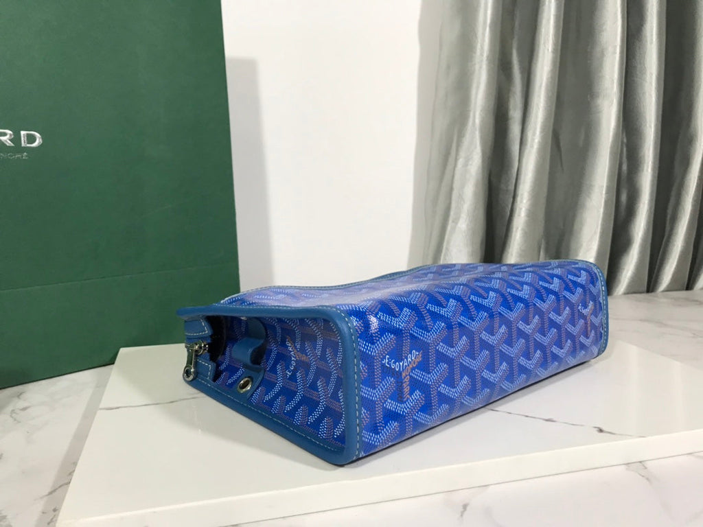 Goyard Jouvence MM Toilet Bag GY020207 Blue