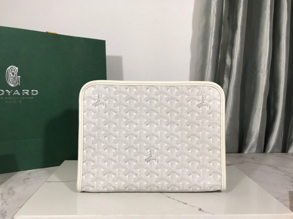 Goyard Jouvence MM Toilet Bag GY020207 White