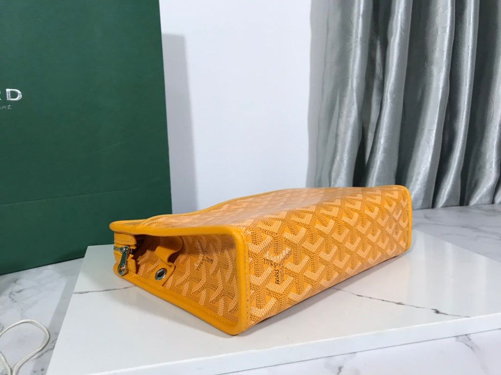 Goyard Jouvence MM Toilet Bag GY020207 Yellow