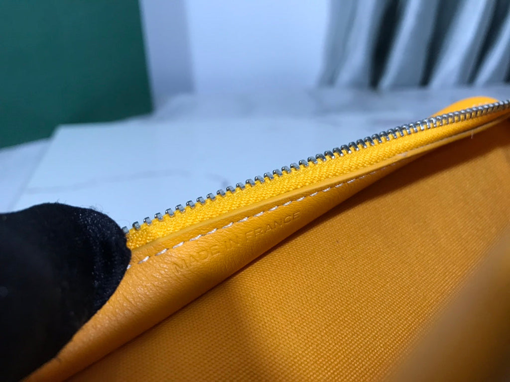 Goyard Jouvence MM Toilet Bag GY020207 Yellow