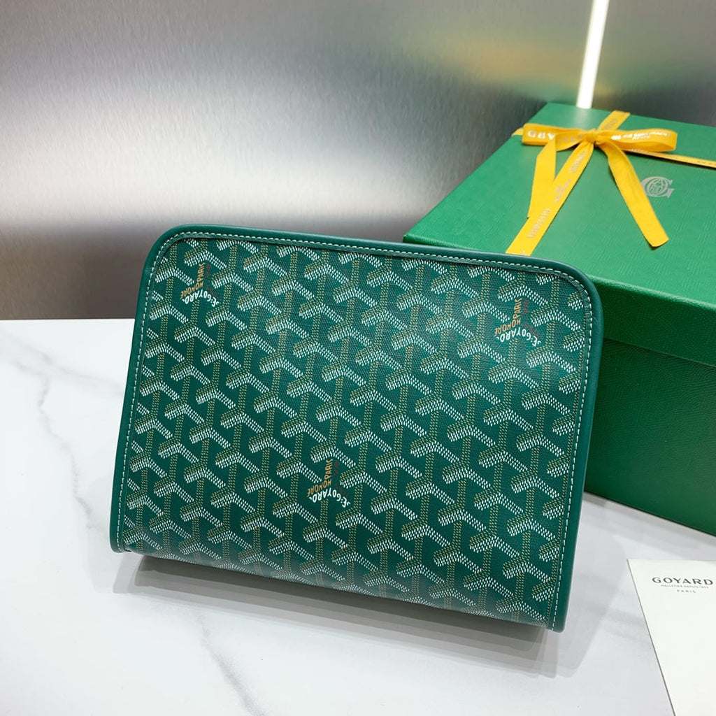 Goyard Jouvence MM Toilet Bag GY020207 Green